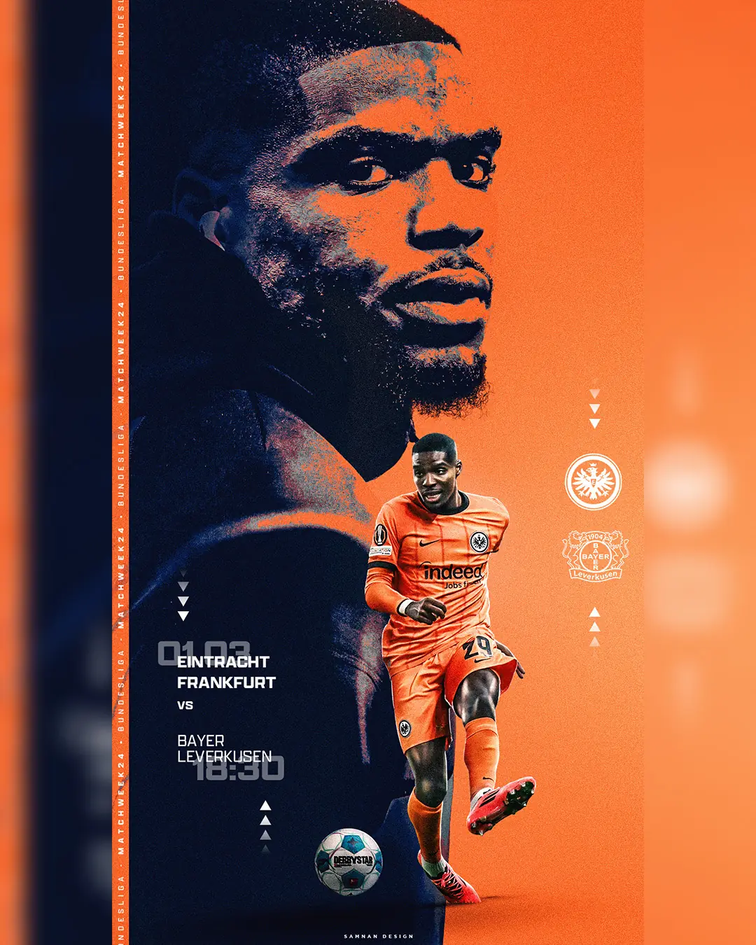 Image de match de Niels Nkounkou face au Bayer