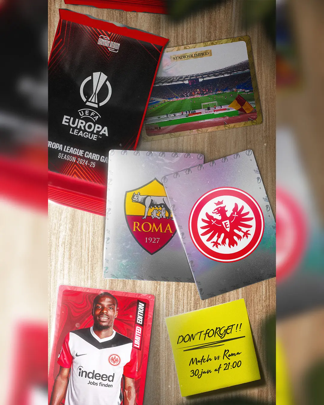Image de match de Niels Nkounkou face à la ROMA